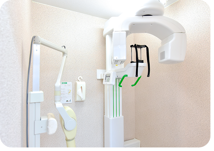 レントゲンや口腔の写真・模型を使用して詳しくご説明いたします