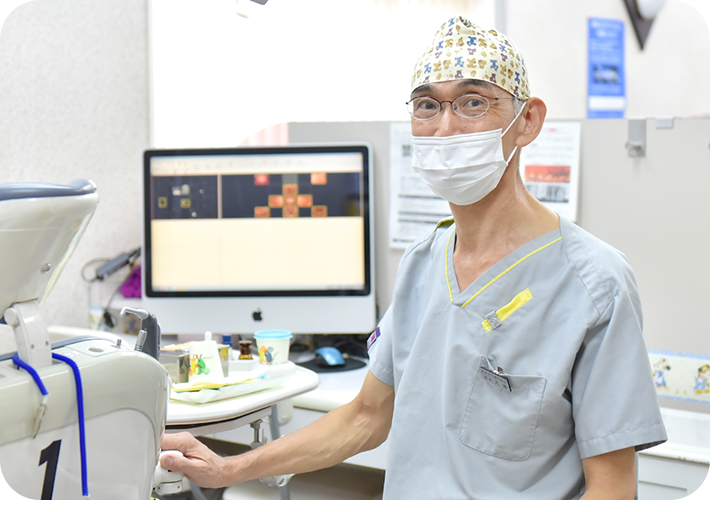 通院が困難な方向けに歯科医師が直接お伺いして治療を提供します